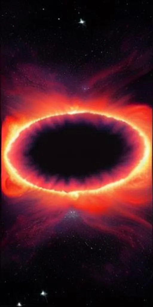 Prompt: ultra realistic supernova black hole