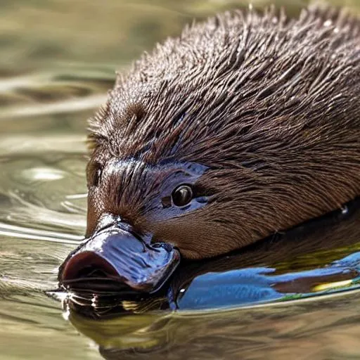 Prompt: a platypus duck 