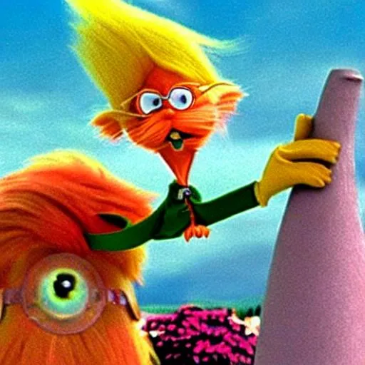 lorax-putting-up-the-middle-finger-openart