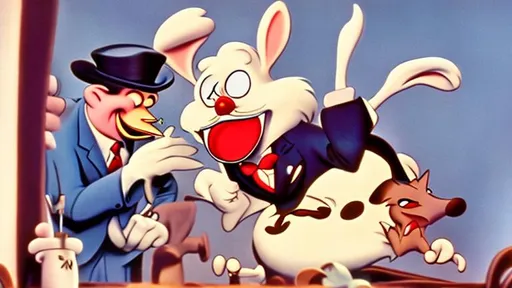 Prompt: Sam and Max, Directed by Tex Avery and MGM 1940s