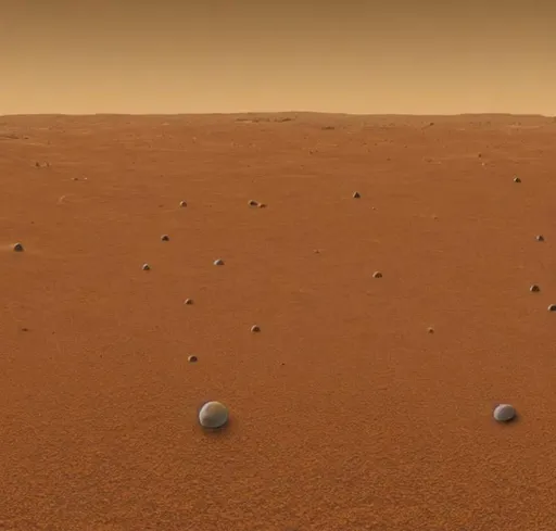 Prompt: life on mars, a new civilization, a new world, dune, sand dunes, mars colonization, life on a new planet