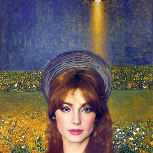 Prompt: Portrait of {beautiful women} with {brown} hair, a halo above her head and with a cute face, {by Gustaf Klimt}, perfect composition, hyperrealistic, super detailed, 8k, high quality, trending art, trending on artstation, sharp focus, studio photo, intricate details, highly detailed, by Gustaf klimt