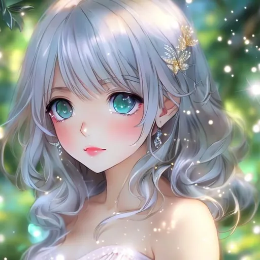 Prompt: beautiful anime alpha girl, the most beautiful AI can create, complete, in a magical forest with beautiful and shiny golden hair, big expressive green eyes, simple green torn dress, super detailed and amazing drawings best quality and hd
{big}{big breasts}{hot}{breathless}{all}{wet}{sweaty}