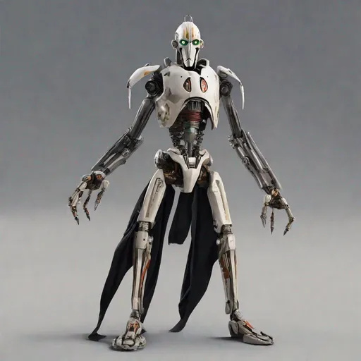 Prompt: General Grievous and Cyborg combined 