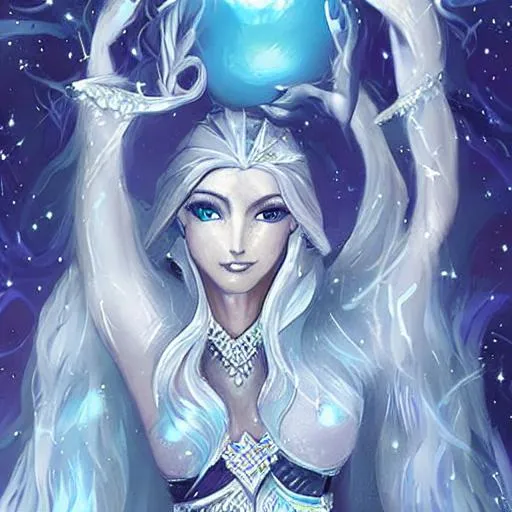 Prompt: ice queen
