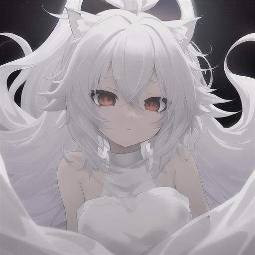 Anime girl white hair pfp  Anime girl, Anime, White hair