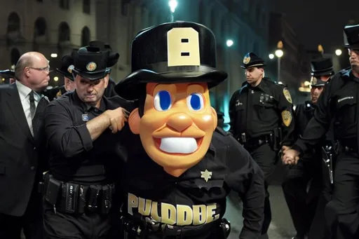 Prompt: Purdue Pete fights for the Italian mob and is arrested 
