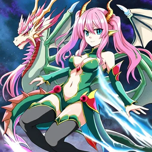 Prompt: anime dragon 