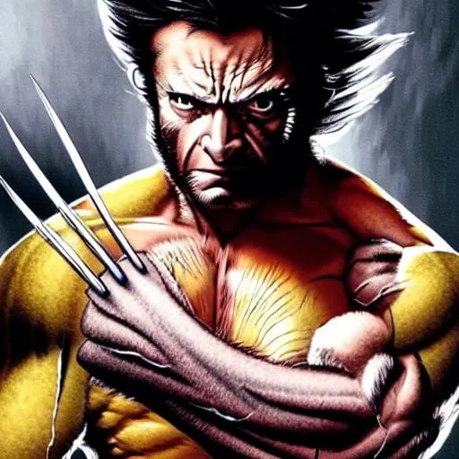 Prompt: WOLVERINE