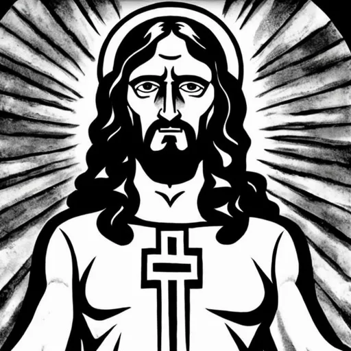 Prompt: nazi jesus