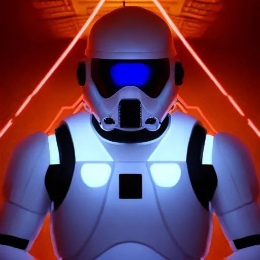 Prompt: radiation trooper hyper realism