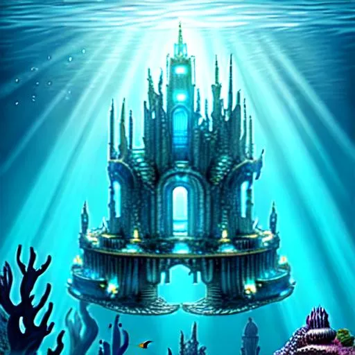 Underwater City Atlantis OpenArt