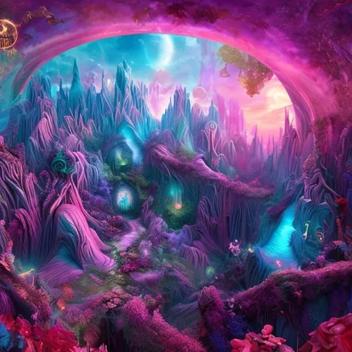 Prompt: By combining breathtaking visuals, interactivity, limited editions, and additional perks for NFT holders, "Eternal Dreamscape" aims to stand out in the competitive NFT market and become my first successful NFT creation.