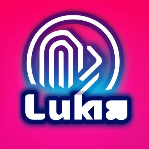 Prompt: Lukka text and logo