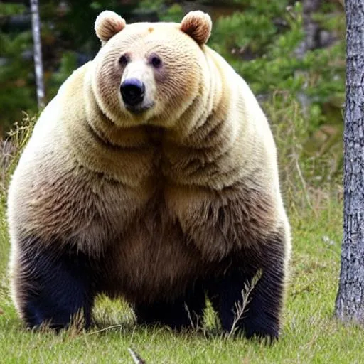 Prompt: fat bear