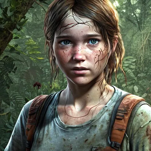 AI Art LoRA Model: Sarah - The Last of Us (PS3) (PS4)