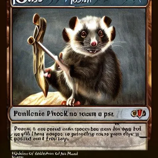 Prompt: god of possum 