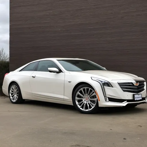 Prompt: cadillac ct6 coupe 2 door conversion