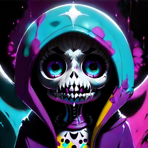 UNDERTALE By Greg Rutkowski Tim Burton graffiti art,... | OpenArt