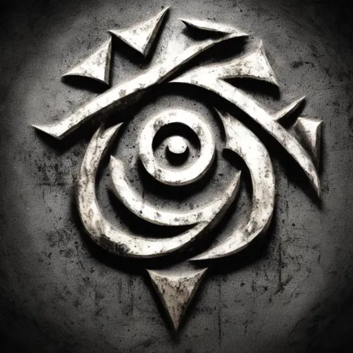 Prompt: Chaos symbol for chaos worshippers