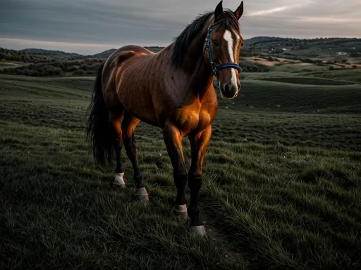 Prompt: Ultra realistic, beautiful horse, perfect Symetric