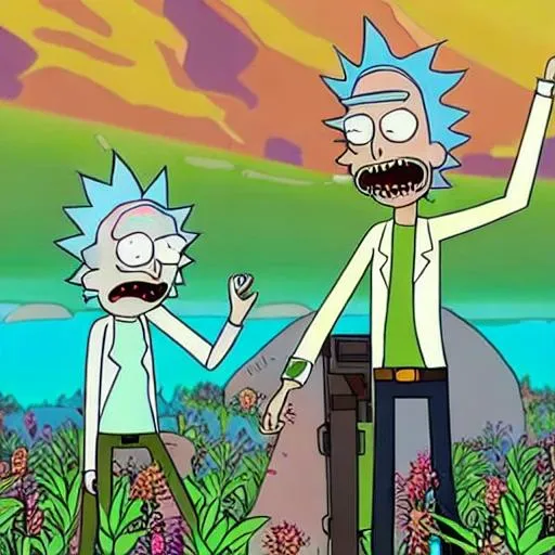 Rick and Simpsons on X: #rick #morty #Wallpapers #