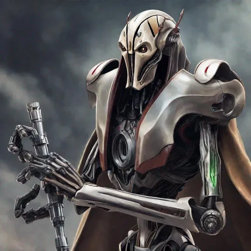 Prompt: General Grievous and Ultron combined 
