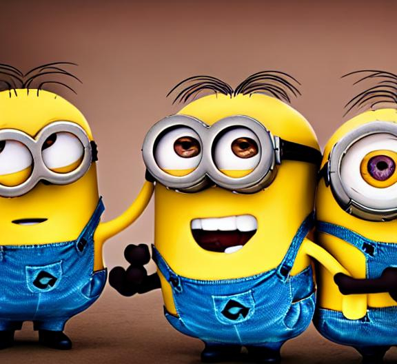 Minions and their friends having a great and huge pa... | OpenArt