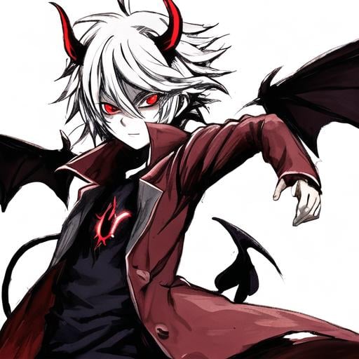 Demon Anime Devil Manga, demon, Rambut hitam, manga png | PNGEgg-demhanvico.com.vn