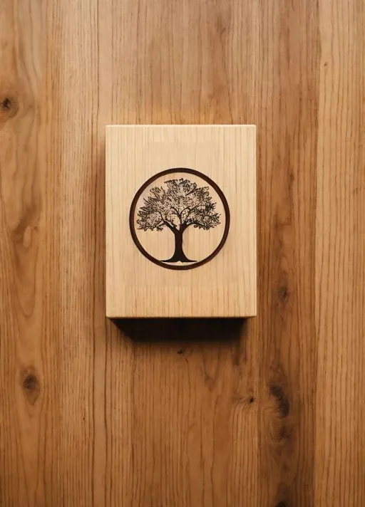 Prompt: brand, «TopTree» logo, wood products, Tree symbol in a circle, vector