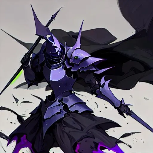 Prompt: void knight