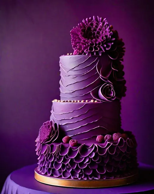 Lavender Blossom Chocolate Cake | Online Delivery | Bakers Wagon – Baker's  Wagon