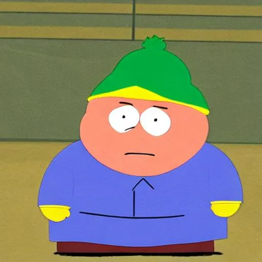 Prompt: eric cartman from south park 
