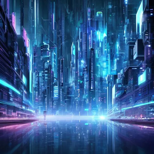 Prompt: cyber city city cinematic cover with brain