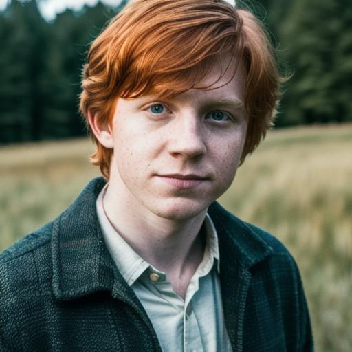 Realistic photo of Ron Weasley from Harry Potter, RA... | OpenArt