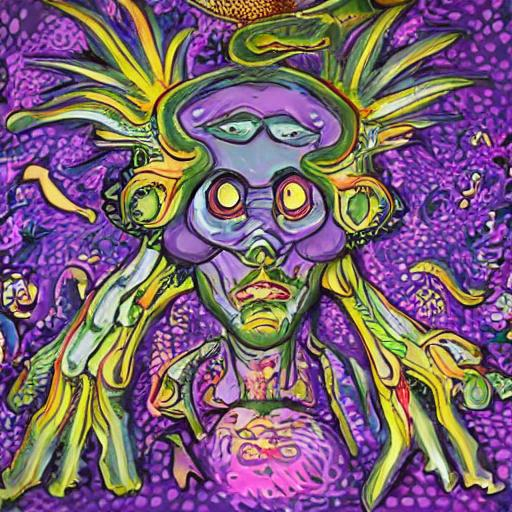 Psychedelic demon | OpenArt