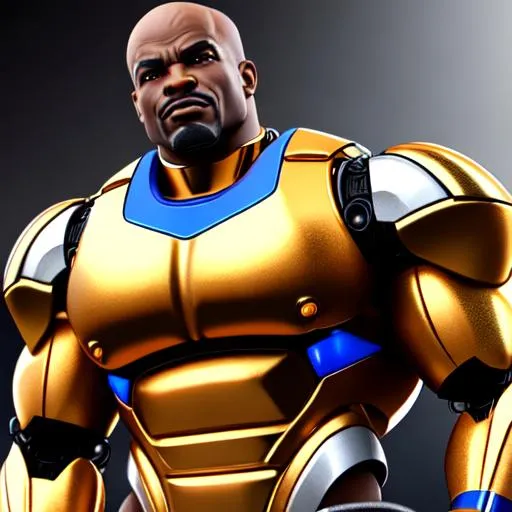 Prompt: Ronnie Coleman robotic , UHD ,8k , realistic , very detailed 