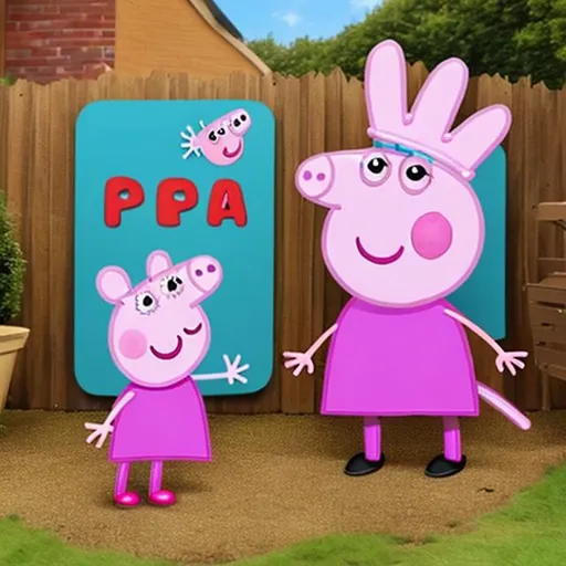 Prompt: Peppa pig