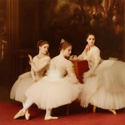 an intimate portrait of beautiful young Ballet Girls... | OpenArt