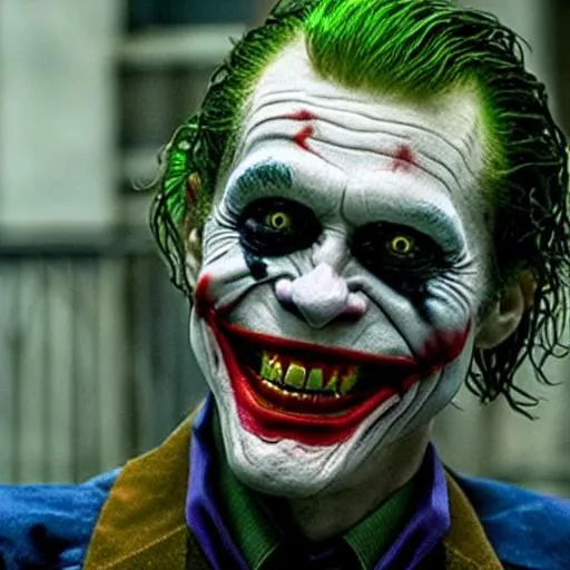 Willem Dafoe as the joker