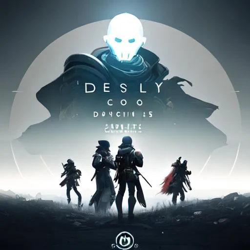 Prompt: Destiny 2 Ghosts Scanning Facing Away From Camera
