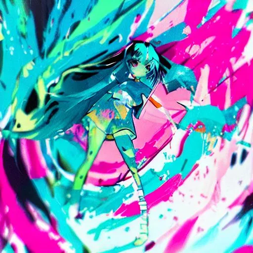 Hyperpop Hatsune Miku by Aceptical on DeviantArt