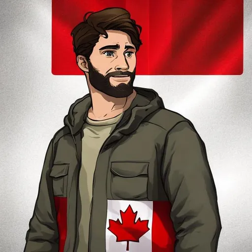 Prompt: Canada as a human



