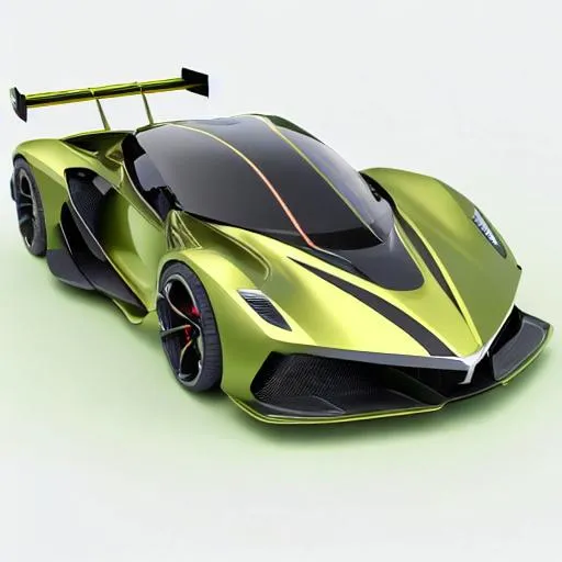 3d hypercar | OpenArt