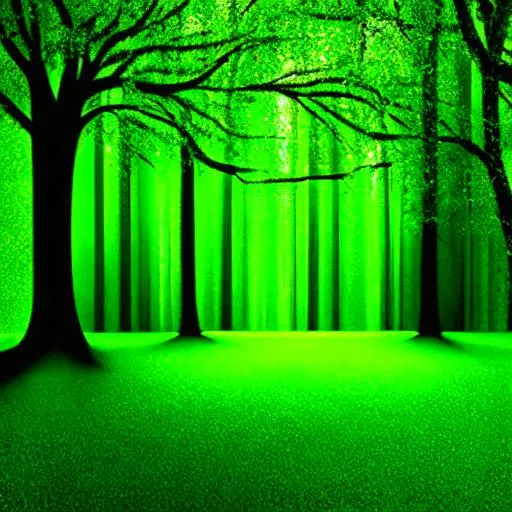 Prompt: magic, green, beautiful 