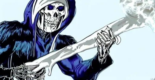 Prompt: make me a skeletor