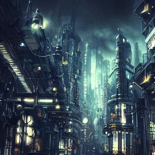 4K, cyberpunk, cyber city, futuristic city, artwork, futuristic, skyscraper