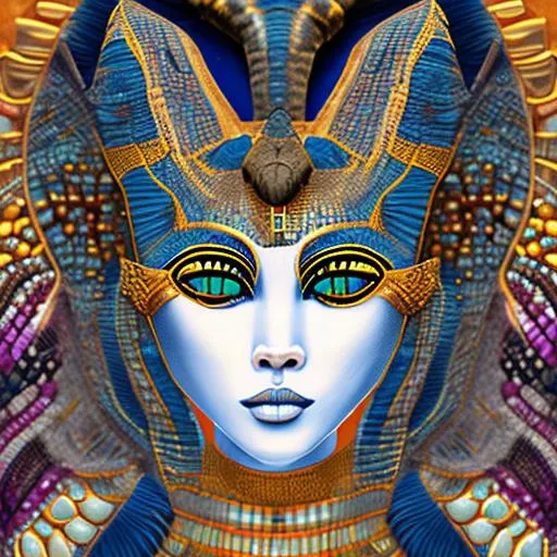 Prompt: Bastet, highly detailed, universe 
