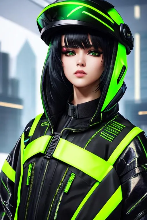 Cyberpunk Techwear Streetwear Look And Clothes Wear OpenArt   Image WXGJeCpX 1680939747320 512.webp