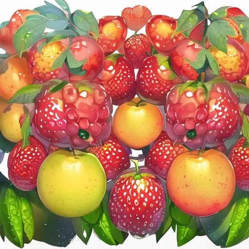 Prompt: fruit